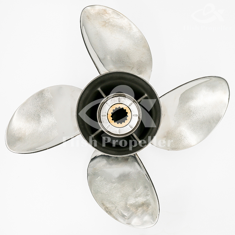 DF90 115 DF140 Stainless Steel Outboard Propeller for Suzuki
