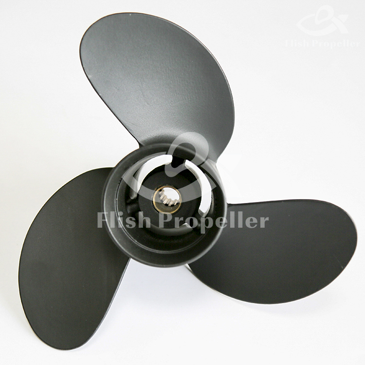 8-9.9HP Aluminum 3 Blade Outboard Propeller for Mercury