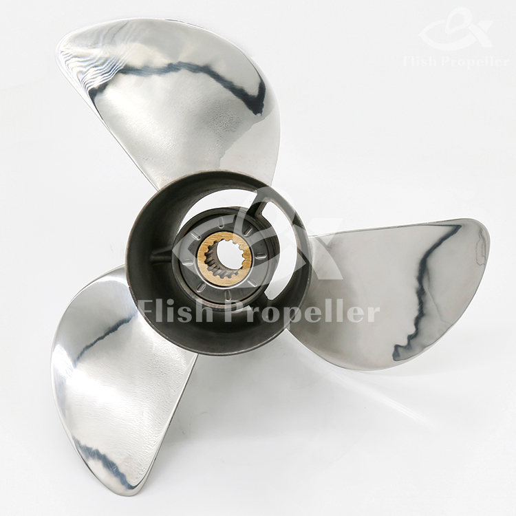 DF90 115 DF140 Stainless Steel Outboard Propeller for Suzuki