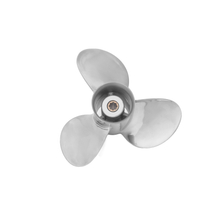 8-20HP Stainless Steel Outboard Propeller for Honda 3 Blades 8 Tooth Spline RH