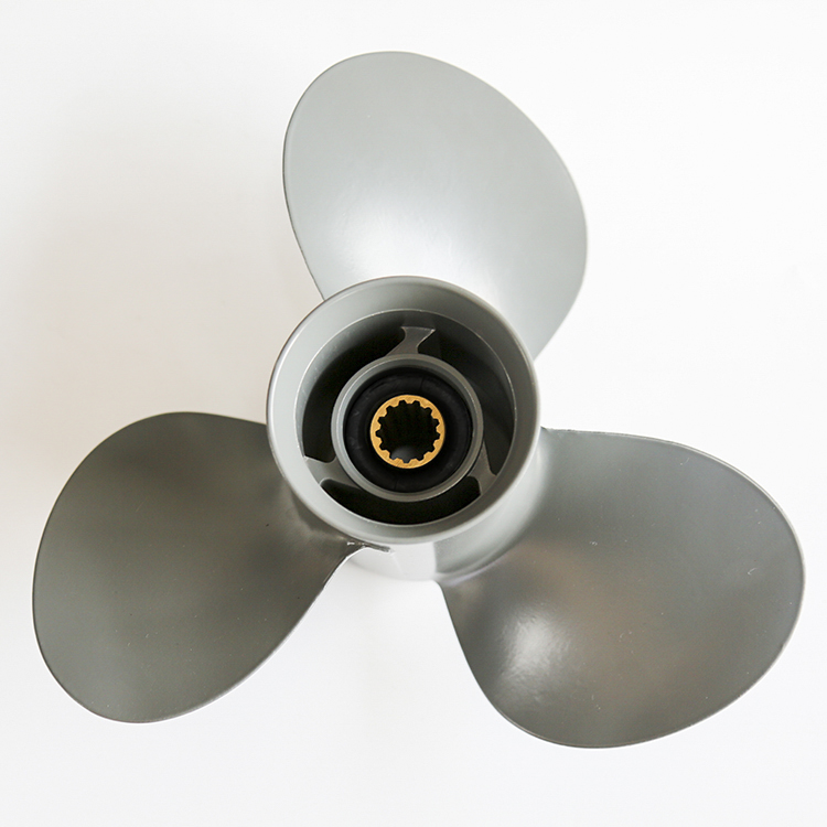 35-60HP Aluminum 11 1/8 X 13 Outboard Propeller for Honda 13Tooth Spline RH
