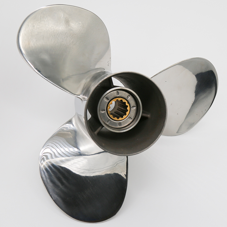 25-60HP Stainless Steel 12 X 14 Outboard Propeller for Yamaha 3 Blades RH