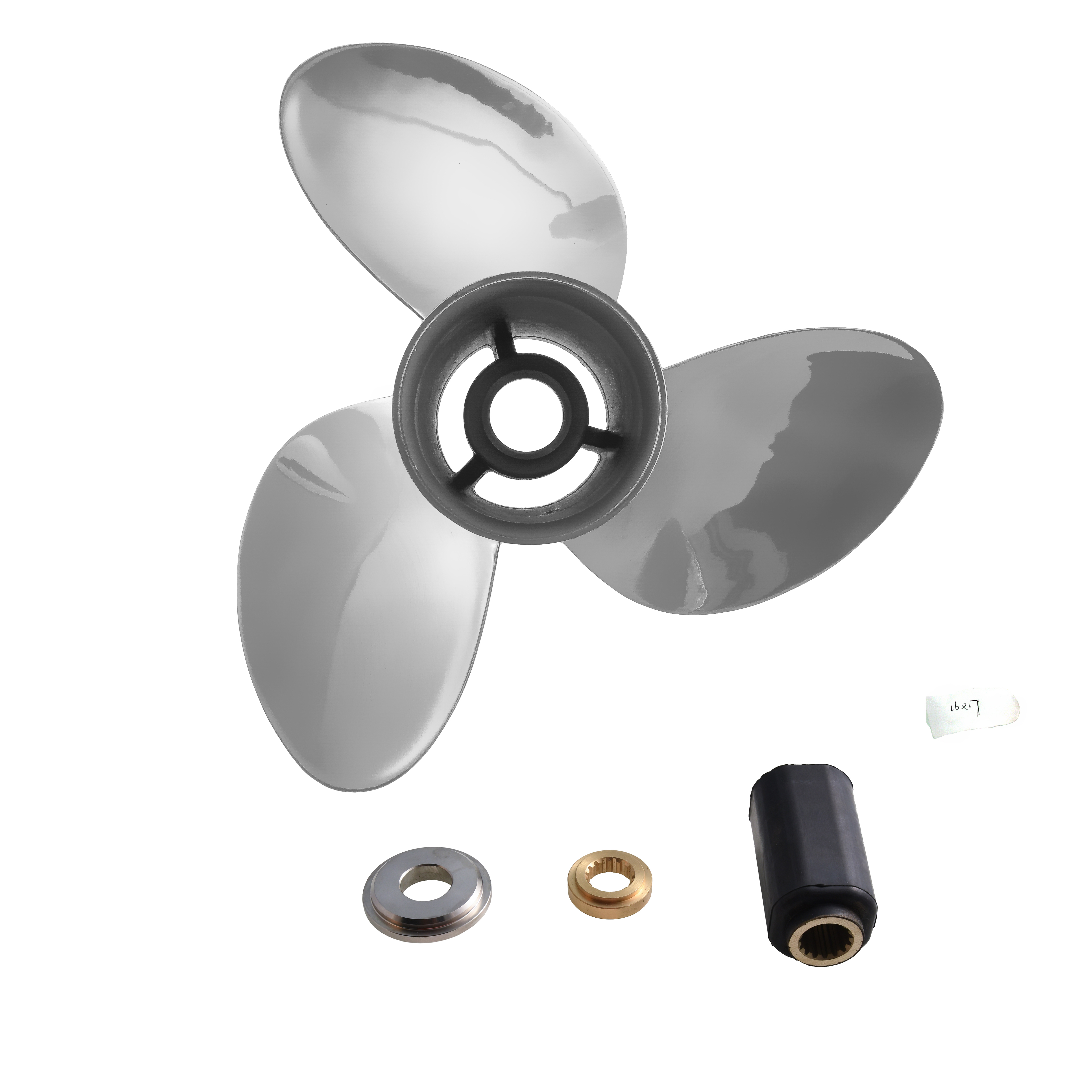 Interchangeable150-250HP Stainless Steel 14.25 x 17 Outboard Propeller for Yamaha 