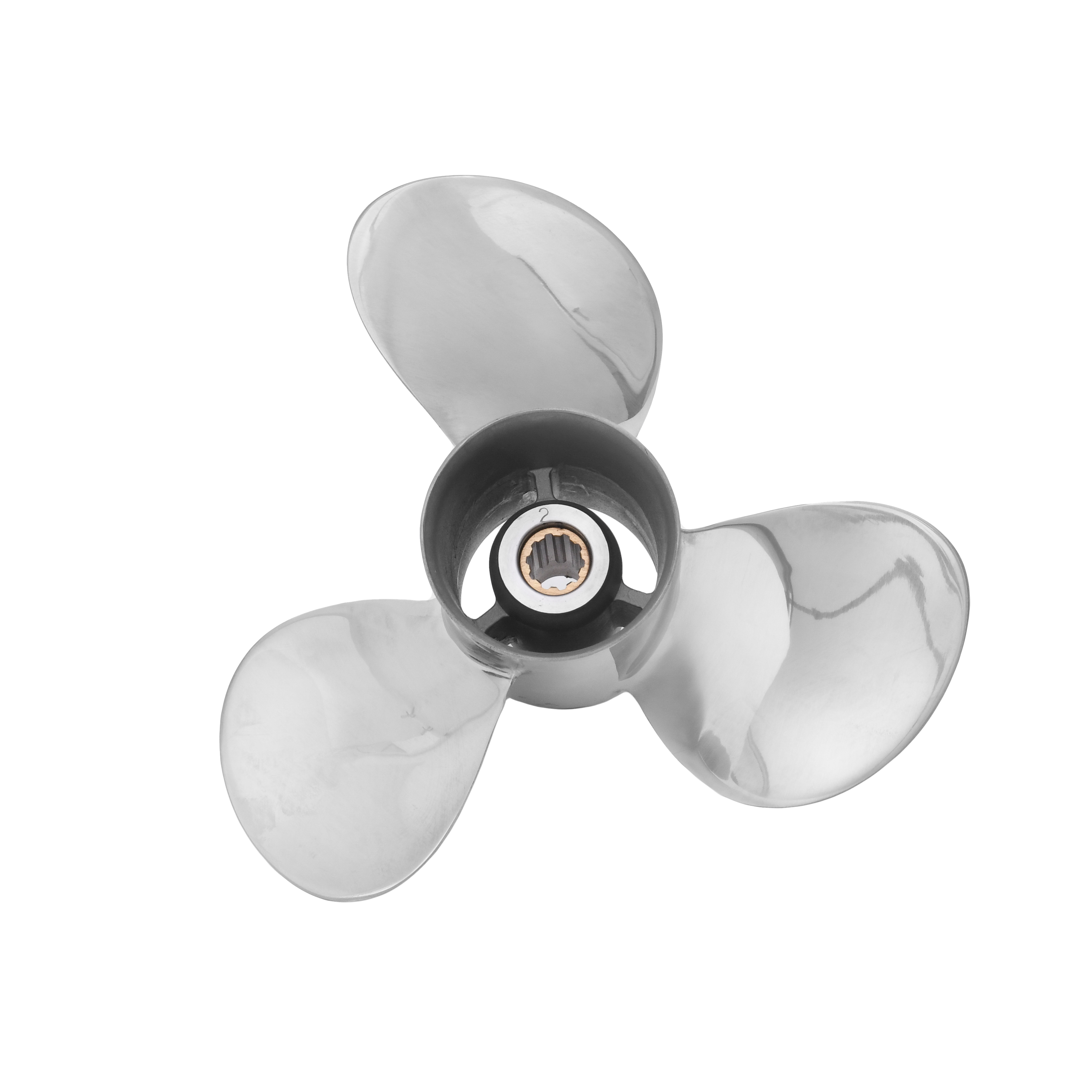 20-30HP Stainless Steel 9 7/8 × 12 Outboard Propeller for YAMAHA RH