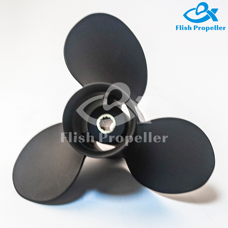 8-15HP Aluminum 9 1/4 x 9 Outboard Propeller for BRP 763458 13 Teeth Right