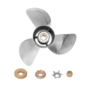40-140HP Stainless Steel 13 X 19 Outboard Propeller for Mercury 4 Blades