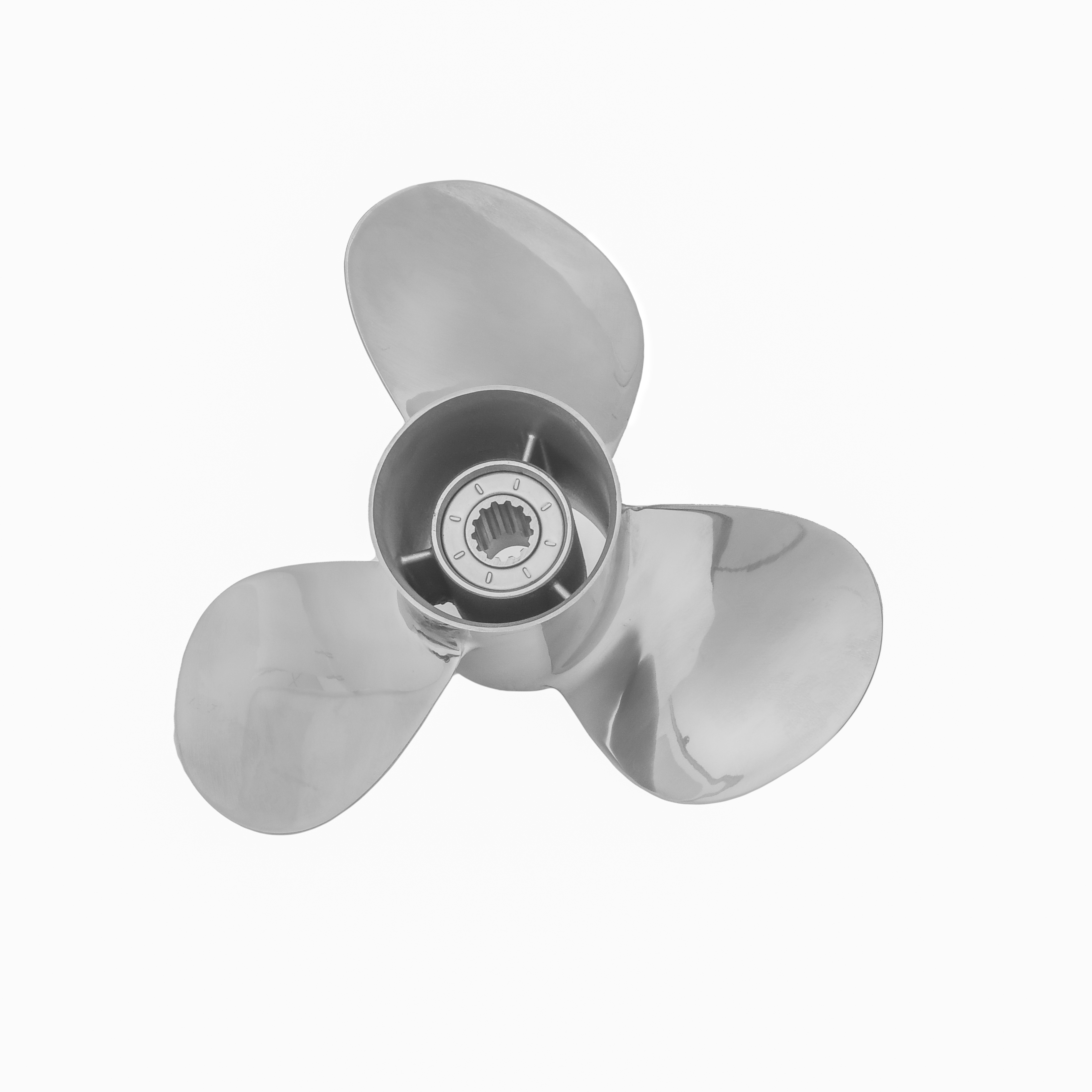 40-50HP Stainless Steel 11 1/8 × 13 Outboard Prop for BRP Johnson Evinrude