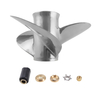 Interchangeable 150-250HP Stainless Steel 16 X 18 Outboard Propeller for Honda 15Tooth Spline RH