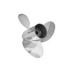 25-60HP Stainless Steel 11 3/8 X 12 Outboard Propeller for Yamaha 663-45970-60-98 13Tooth Spline RH